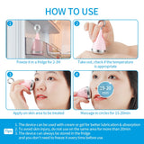 Facial Cooling Massager Cold Compress Ice Cooler Reduce Edema Skin Calming Freezable Ice Massager Shrink Pore Relieve Irritation