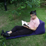 Inflating Beach Camping Lounger Back Pillow Cushion Chair Air Bed Outdoor Tools for Picnic BBQ Garden Backyard
