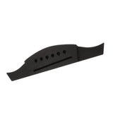 Durable 6 Holes Wooden Guitars Bridge Musical Instrument Guitar Parts Accessory