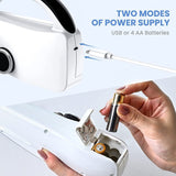 Mini Sewing Machine Handheld with Crafting Mending Machine 2 Speed Single Thread Stitching Electric Sewing Small Gadget