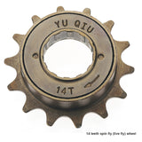 12/14/16/18T Teeth 18/34mm Single Speed Bicycle Freewheel Flywheel Sprocket Gear Steel Bicycle Accessories