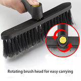 Car Snow Scrapper Auto Windshield Window Snow Cleaning Scraping Tool Winter Ice Scraper Shovel Snow Removal Brush 2 In 1