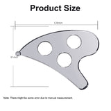Stainless Steel Gua Sha Massage Tool Physical Therapy Massager Muscle Soft Tissue Relaxation Fascia IASTM Tools Body Health Care