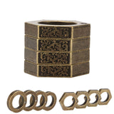 Emergency Survival Ring Self Defence Rings Smooth Surface for Emergenc for Survival
