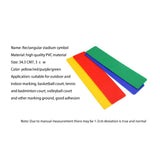 16Pcs Rectangular Sports Markers Non-Slip Spot Markers For Soccer Football Any Ball Game