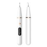 Electric Sonic Dental Scaler Oral Teeth Tartar Remover Plaque Stains Cleaner Calculus Removal Teeth Whitening Portable with LED