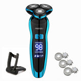 Electric Shaver Rechargeable Electric Razor Shaving Machine Cleaning Beard Razor for Men Wet and Dry Waterproof Washable ZN1159