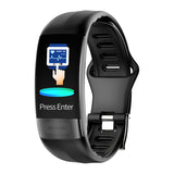 P11 ECG+PPG Smart Band Blood Pressure HR Monitor Smartband Fitness Tracker Watch Pedometer Smart Bracelet For IOS Android phone