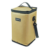 10L Camping Lantern Storage Bag Large Capacity Opening Zipper Light Bag Outdoor Canister Gas Tank Storage Bag Carrying Case