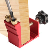 15 Degree Pocket Dowel Jig Drilling Kit Multi-function Oblique Hole Locator Drill Guide Puncher Carpentry Tool
