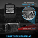 Night Version Monocular Powerful Telescope Long Range Digital Device HD 1080P Video Infrared Binoculars For Outdoor Hunting