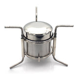 Outdoor Camping Picnic Stove Alcohol Stove Camping Furnace Stainless Steel Liquid Alcohol Stove Portable Liquid Burner 2023