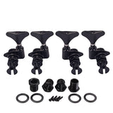 1 Set 2R2L Ukulele Tuning Pegs Tuners Machine Heads 1:24 Gear Ratio for Guitar Lovers Musical Gift