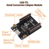 5Pcs ESP32-CAM-MB WiFi Bluetooth Development Board OV2640 Camera Module Micro-USB Interface CH340G for Arduino
