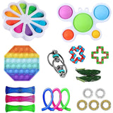 Fidget Toys Pack Anti Stress Set Kawaii Gift Toys Box Children Simple Dimple Antistress Relief Figet Toys Pakket Kit Dropship