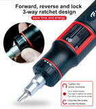 Ratcheting Screwdriver Set Magnetic Phillips Sclotted Screwdrivers Torx Star Bit Screwdriver Kit Car Household Repair Hand Tool