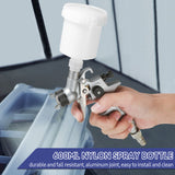HVLP Spray Gun Gravity-Feed Airbrush Air Paint Sprayer with 1.0mm Nozzle for Car Furniture Spray Painted