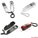 Wall Mount Corded Phone Telephone Home Office Desktop Phone Caller ID