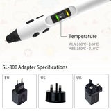 Enotepad SL-300 3D Printing Pen 2PCS/SET Fast Delivery Pens From Oversea Warehouse 3d pen filament pla