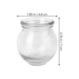 6Pcs Chinese Cuppings Glass Cupping Therapy Set Cupping Therapy Device Cupping Cups Massage Fire Glass Cupping Helath Care