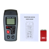 LCD Wood Moisture Test Moisture Meter 4 Modes Hygrometer Pin Type Timber Humidity Instrument Handheld Water Leak Detector