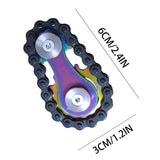 New Fidget Spinner Metal Antistress Gear Chain Fingertip Sprocket Flywheel Adult Toys Kids Anti-stress Spinning Top Gyroscope