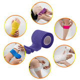 40 Rolls Self Adhesive Bandage Sports Injury Bandage 2 Inch Stretch Bandage First Aid For Wrist Ankle Swelling Sprain