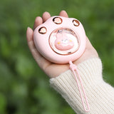 For Xiaomi Mini Cute Cat Claw Shaped Hand Warmer USB Rechargeable Electric Hands Heater for Winter Outdoor Traveling Hiking Use