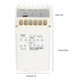 Feuille 220V SPA Control Switch Sauna Heater Automatic Sprinklers Spray System Set Swimming Pool Equipment gear for trimmer
