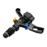 Lawn Irrigation Rotating Sprinkler 360 Degrees Auto-rotate Two Holes Water Spray Head Garden Watering Sprinkler 30 Pcs