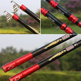 NEWTelescopic Fishing Rod,Rod&Reel Portable Collapsible Travel Fishing Rod .Sea Saltwater Freshwater Travel Fishing Tackle