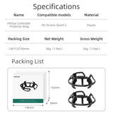 1 Pair Controller Ring Anti-Collision VR Bumper Frame Cover for Oculus Quest 2 Grip Handle Protective Accessories