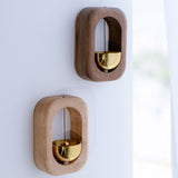 Suction Door Wind Chime Solid Wood Door Reminder Bell Quality Gift Door decor
