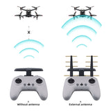 2pcs Controller Signal Booster Antenna Range Extender for -FPV Remote Controller T84C