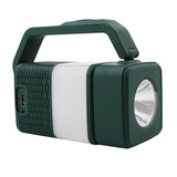 2022 NEW Portable Multi-purpose Camping Bluetooth Speaker Outdoor High-power LED Headlight 18650mah Power Bank For Camping