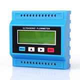 TUF-2000M DN15-100 DN50-700mm DN80-6000 DN300-6000 Digital Ultrasonic Flowmeter Module Sensor Indicator Counter Water Flow Meter