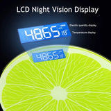 Cartoon Lemon Pattern  Weight Scale For Weighing Body  Electronic Household Balance Floor Smart Digital Scales Bathroom Scales