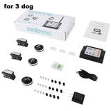2 in 1 Wireless Electric Pet Dog Fence 4 Working Modes Dog Training Collars Waterproof Rechargeable Pet Electric Collar