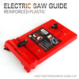 Circular Saw Guide Ruler Plastic Quick Positioning Plate Baffle For Woodworking Tool