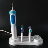 Holder Bracket Electric Toothbrush Bathroom Toothbrush Stander Base Support Tooth Brush Heads With Charger Hole