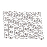16 Pcs M3x30MM Electric Guitar Humbucker Pickup Adjust Height Screw and Springs - Silver