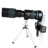 8-24x30 Zoom Monocular Telescope for Smartphone High Quality Powerful Foldable BAK4 Retractable Hunting Optics Handheld Portable