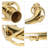Alto Saxophone Neck Brass Bend Neck Sax Replacement Part Saxophone Woodwind Instrument Accessories
