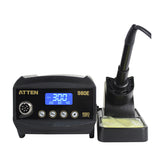 AT980E 80W Digital &amp; Lead-free Soldering Station LCD High performance adjustable temperature Soldering iron station tools