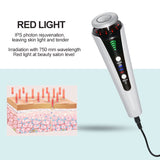 NEW Multifunctional RF Radio Frequency Instrument Skin Tightening Facial Rejuvenation Machine Household Red Light Beauty Device