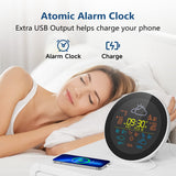 Tuya WiFi Intelligent Weather Clock 3-Day Weather Forecast Weather Station Wireless Thermometer Hygrometer LCD Display 3 Sensors