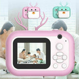 1080P Dual Lens Kid Instant Print Camera Thermal Printing Camera Digital Photo Camera  Child Camera Video Boy's Birthday Gift
