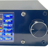Upgrade All Band Si4732 RDS Stereo Radio DSP Receiver FM AM LW(MW SW) SSB +2.4Inch Touch LCD +Whip Antenna +Battery
