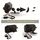 Car DAB+/DAB Radio Adapter Car FM Transmitter With 2.4 Inch Display And Bluetooth Car Mount MP3 Player