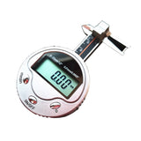 Professional 3 in 1 Venier- Caliper Gem Diamond Gauge Jewel Measurer Thickness Gauge 0-25mm 0.01mm Stainless Steel